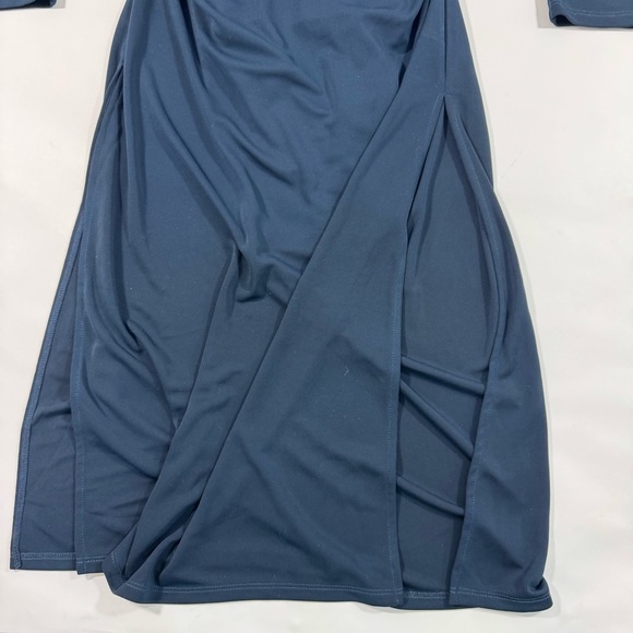 Cinq A Sept Long Sleeve Breanna Dress Knot Tie Front - Picture 5 of 11